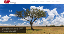Desktop Screenshot of capenergyplc.com