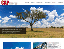 Tablet Screenshot of capenergyplc.com